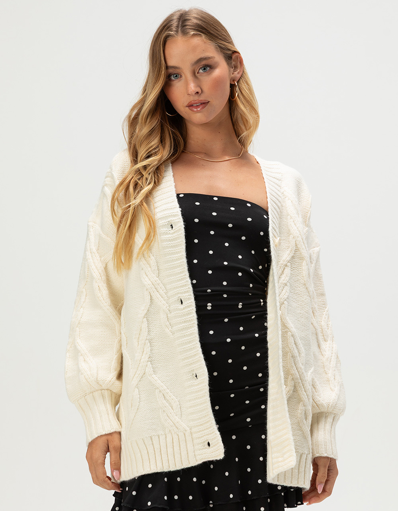 ACOA Womens Oversized Cardigan image number 0