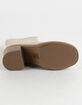SODA Stretch Faux Leather Womens Boots image number 3