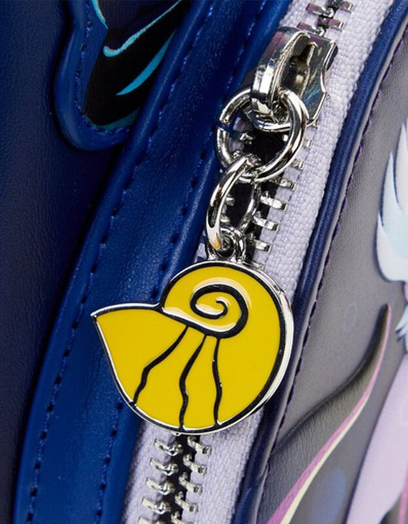 LOUNGEFLY x Disney The Little Mermaid Ursula Lair Glow Mini Backpack image number 5