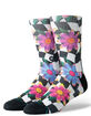 STANCE Flower Rave Mens Crew Socks image number 1