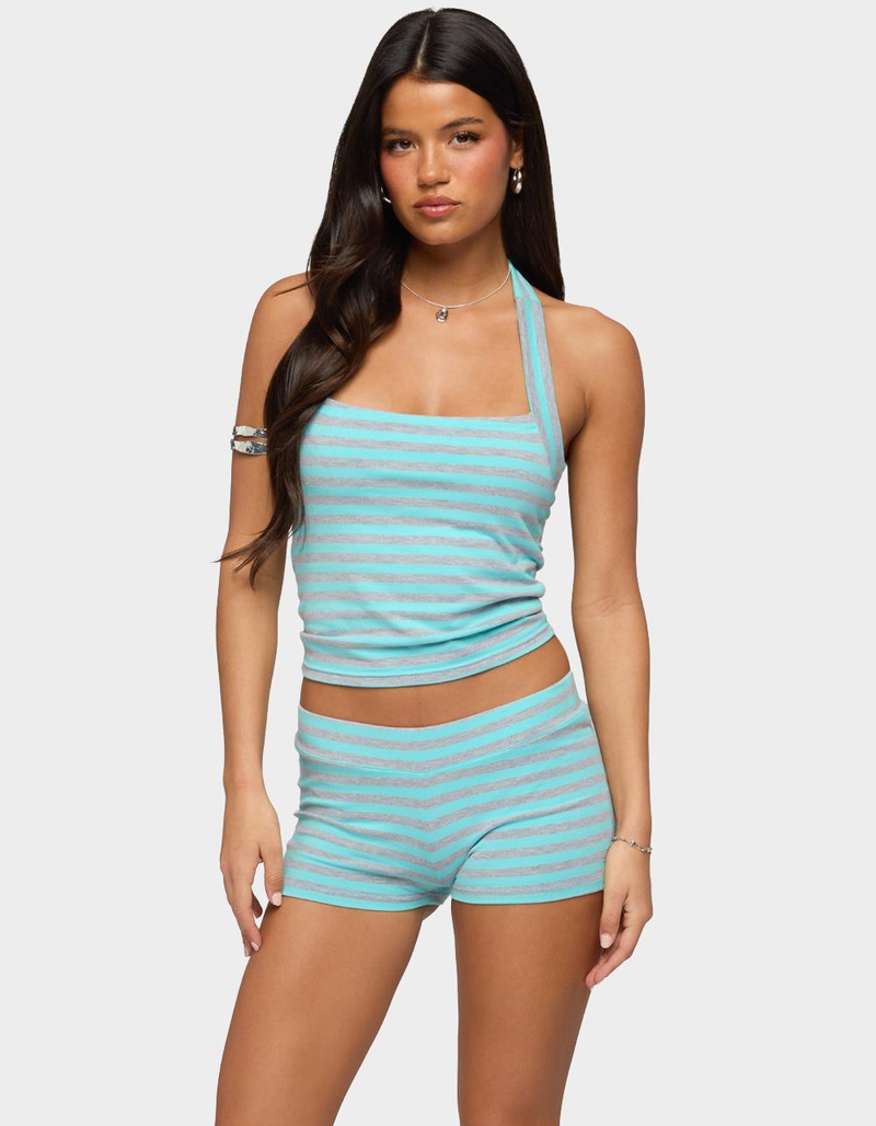 EDIKTED Delyla Striped Halter Top image number 0