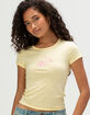 FULL TILT Surfboard Womens Baby Tee image number 1