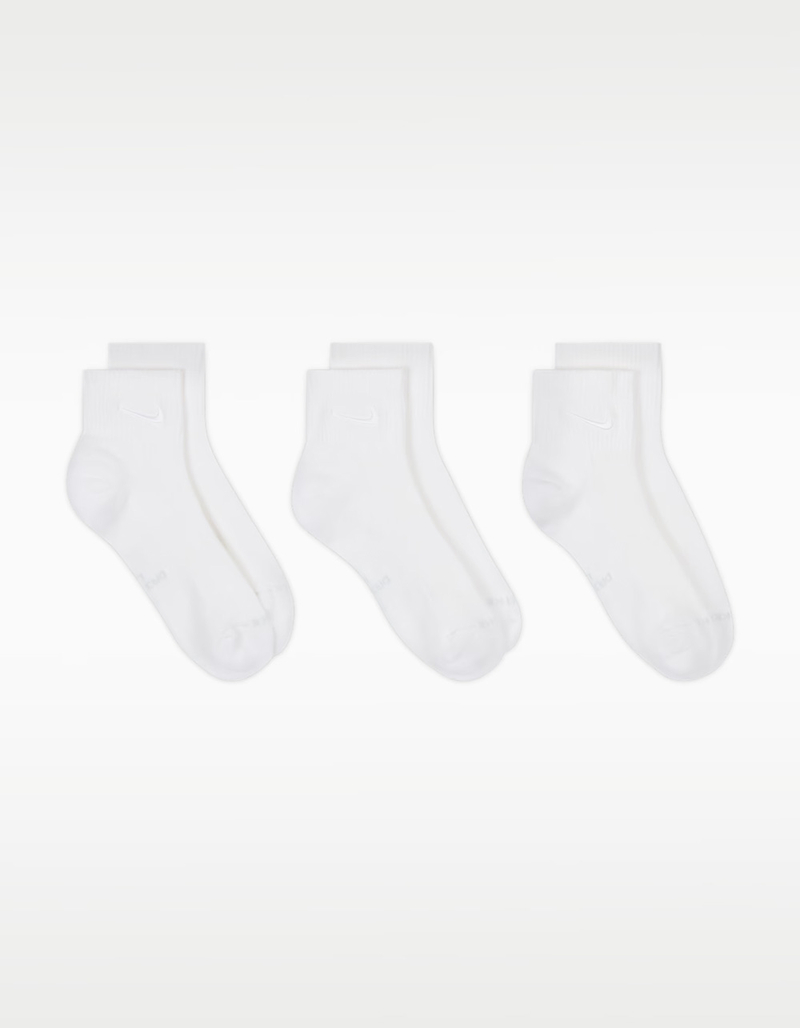 NIKE Everyday Elevated Embroidered Swoosh Womens Ankle Socks image number 2