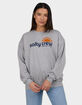 SALTY CREW Fun In The Sun Womens Oversized Crewneck Sweatshirt image number 1