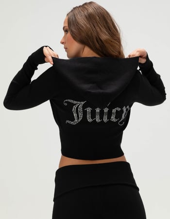 JUICY COUTURE Sweater Bling Womens Zip-Up Hoodie Primary Image