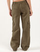 RSQ Womens Low Rise Cargo Pants image number 4