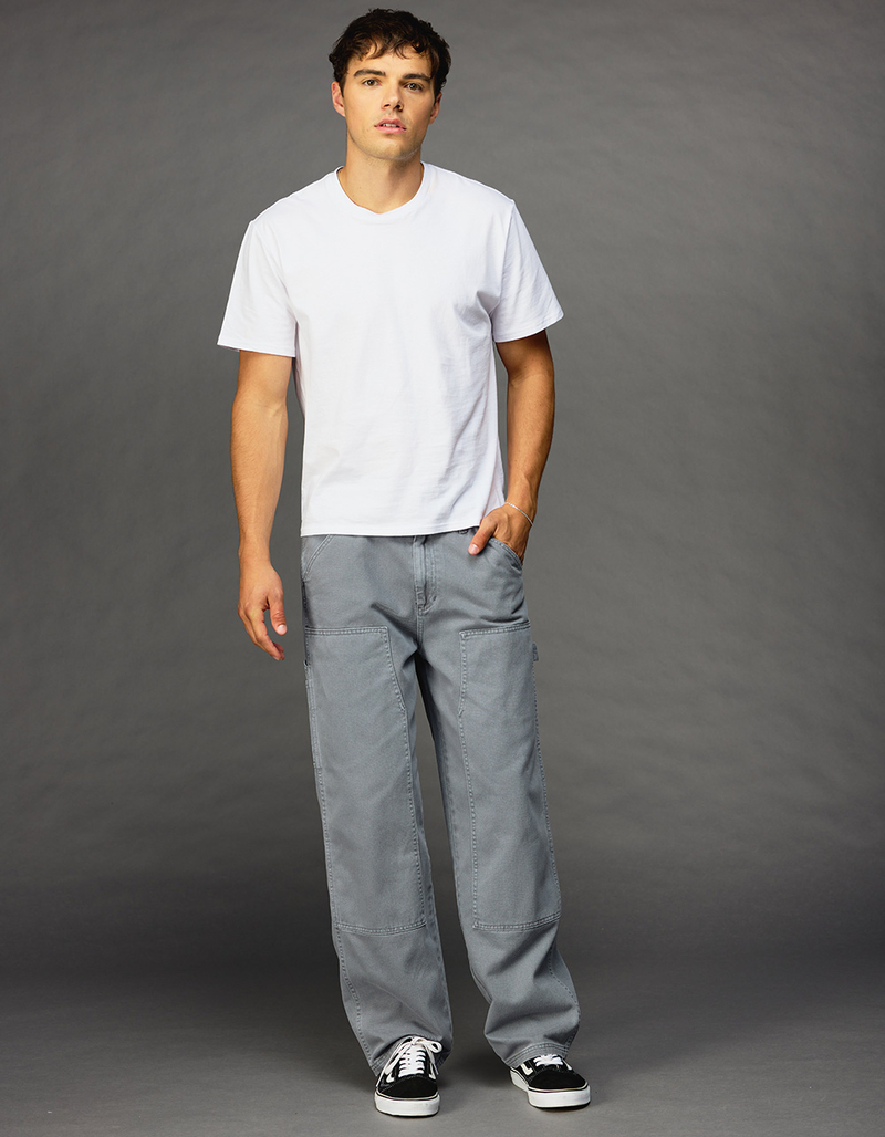 RSQ Mens Straight Twill Utility Pants image number 0