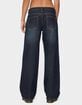 EDIKTED Raelynn Washed Low Rise Baggy Jeans image number 3