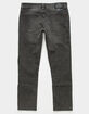 VOLCOM Vorta Mens Gray Slim Straight Jeans image number 2