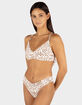 HURLEY Cheetah Spots Skimpy Womens Bikini Bottom image number 3