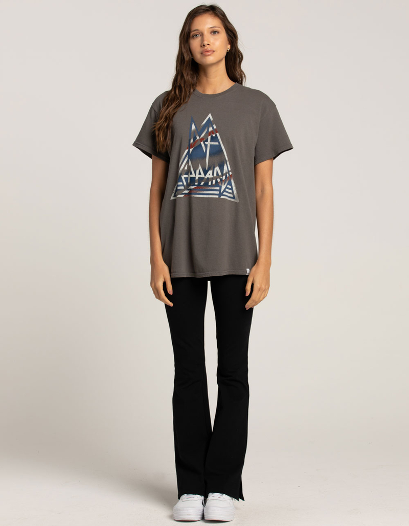 RSQ Def Leppard Womens Tee image number 4