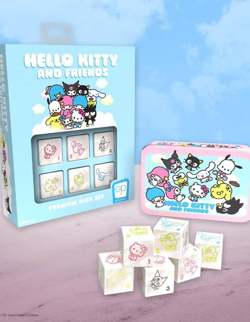 USAOPOLY Hello Kitty And Friends Premium Dice Set image number 1