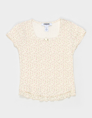 RSQ Girls Ditzy Double Layer Tee Alternative Image