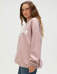 BILLABONG Ride In Womens Oversized Crewneck Sweatshirt image number 3