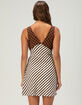 RSQ Womens Polka Dot & Stripe Dress image number 4
