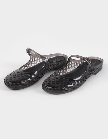 FULL TILT Posie Mary Jane Womens Jelly Mules Alternative Image