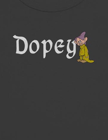SNOW WHITE Dopey Womens Baby Tee Alternative Image