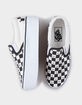 VANS Rhinestone Checkerboard Girls Slip-On Stackform Shoes image number 5