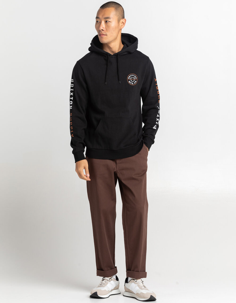 BRIXTION Crest Mens Hoodie image number 7