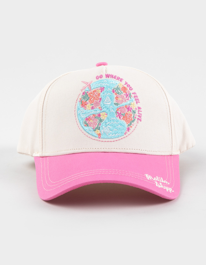 MALIBU SKYYE Feel Alive Womens Snapback Hat image number 1