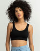 FULL TILT Longline Seamless Bralette image number 1