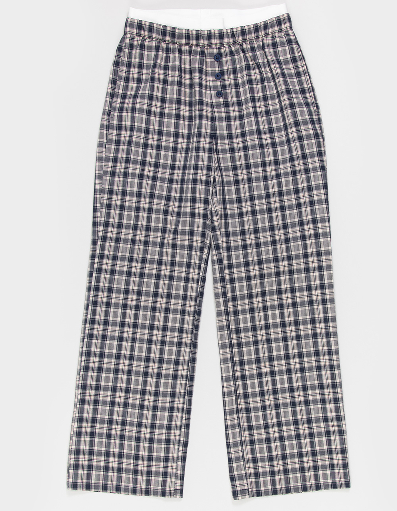 FULL TILT Girls Plaid Boxer Pants image number 1
