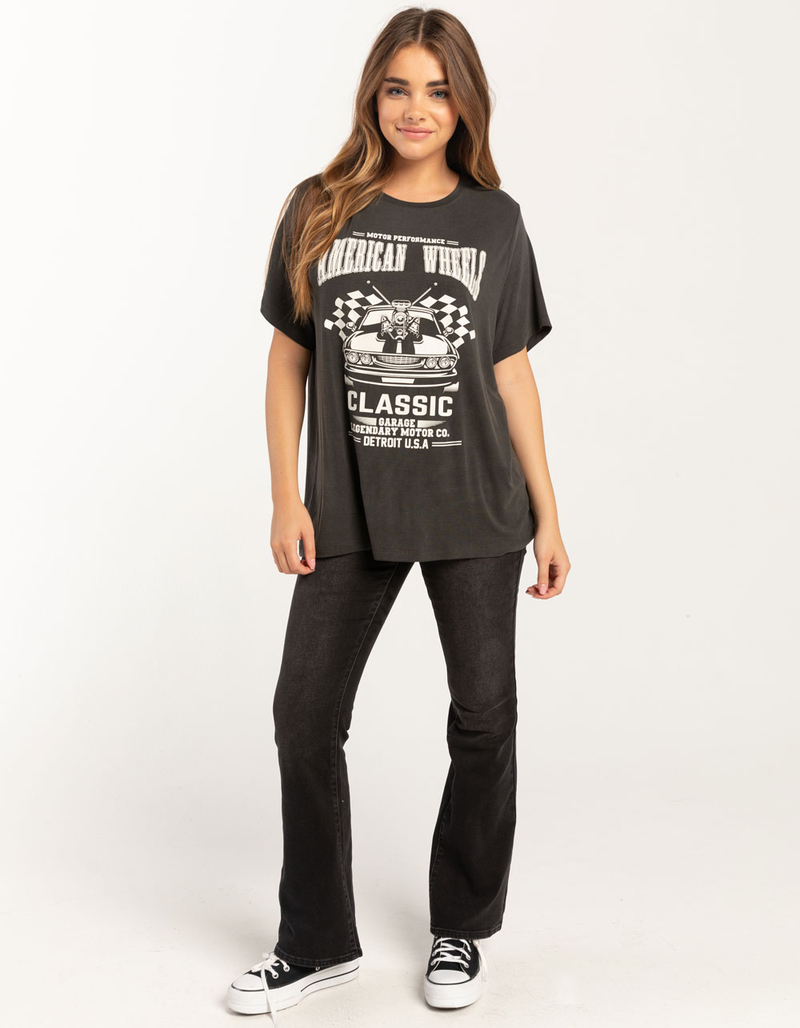 VINTAGE HAVANA American Wheels Womens Tee image number 1