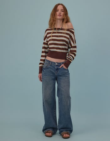 RSQ Womens Low Rise Original Baggy Jeans Primary Image