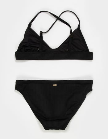 RIP CURL Premium Rib Girls Triangle Bikini Set Alternative Image