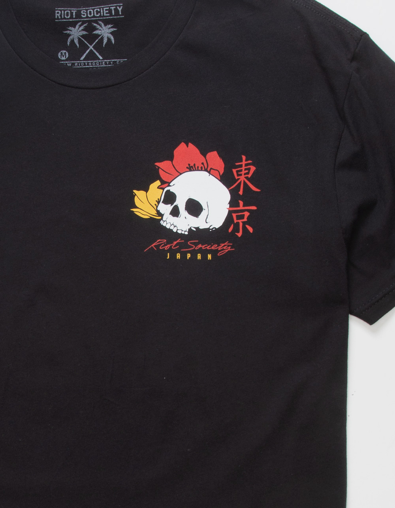 RIOT SOCIETY Urban Geisha Tattoo Mens Tee image number 3