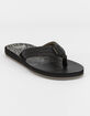 QUIKSILVER Carver Print Mens Flip Flops image number 1