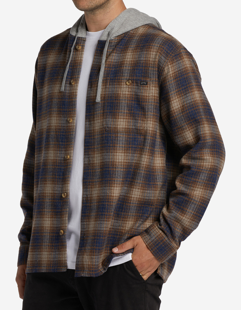 BILLABONG Baja Mens Hooded Flannel image number 3