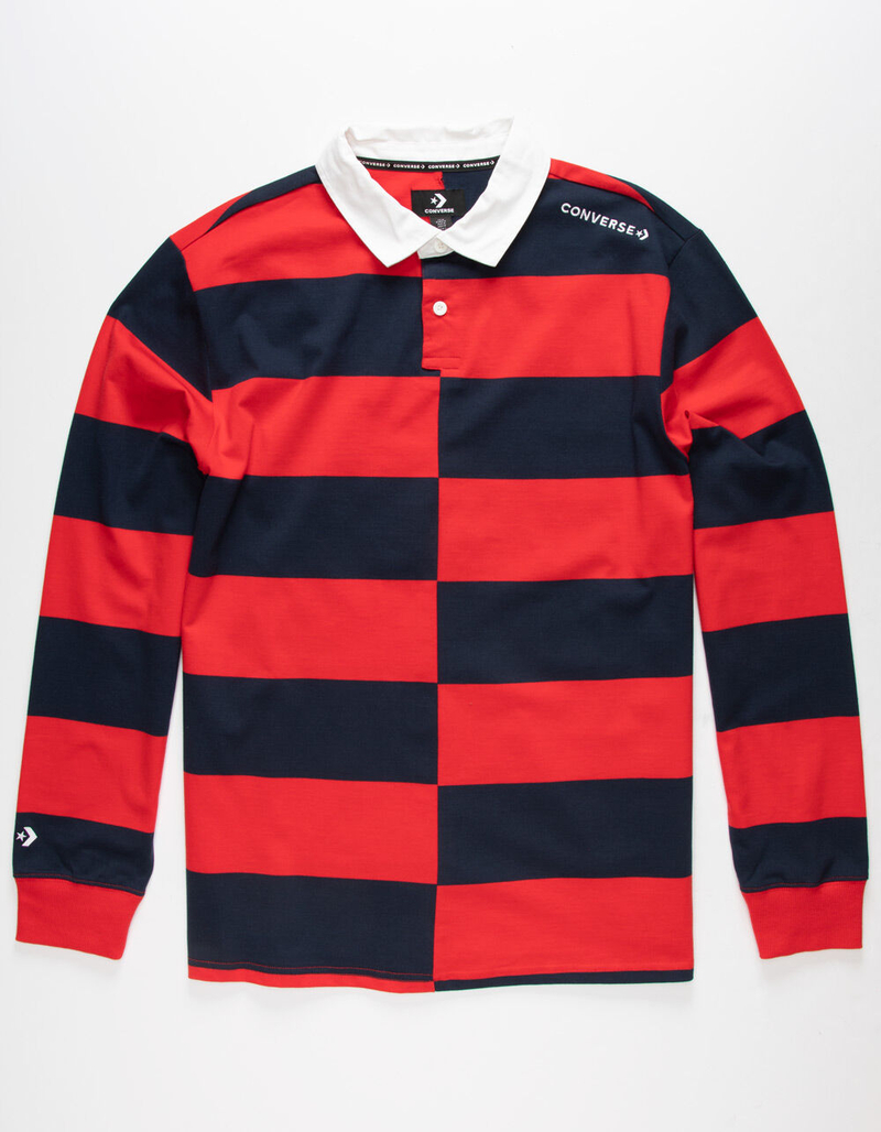 CONVERSE All Star Rugby Mens Polo Shirt image number 0