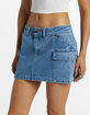 BILLABONG Hilary Womens Denim Cargo Skirt image number 3