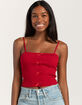 FULL TILT Ribbon Womens Rib Cami image number 1
