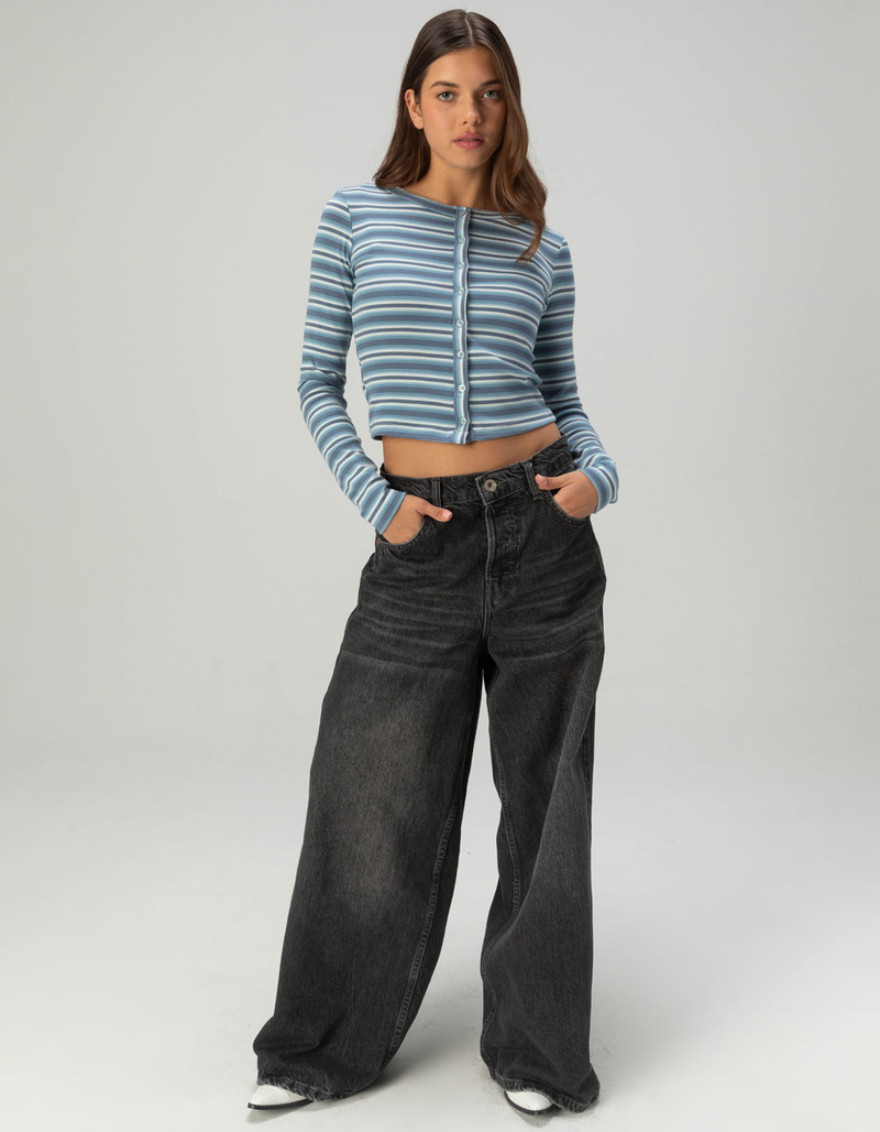 BDG Urban Outfitters Stripe Womens Long Sleeve Top image number 1