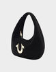 TRUE RELIGION Horseshoe Link Soft Hobo Bag image number 4