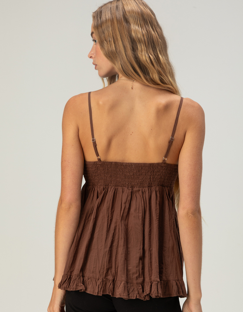 FULL TILT Womens Babydoll Top image number 3