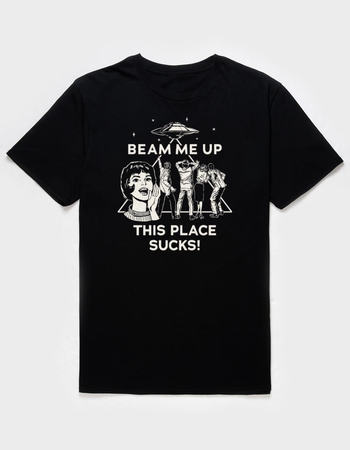 STRANGER THINGS Beam Me Up Unisex Tee Primary Image