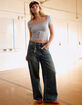 RSQ Banded Bottom Womens Sweater Top image number 6
