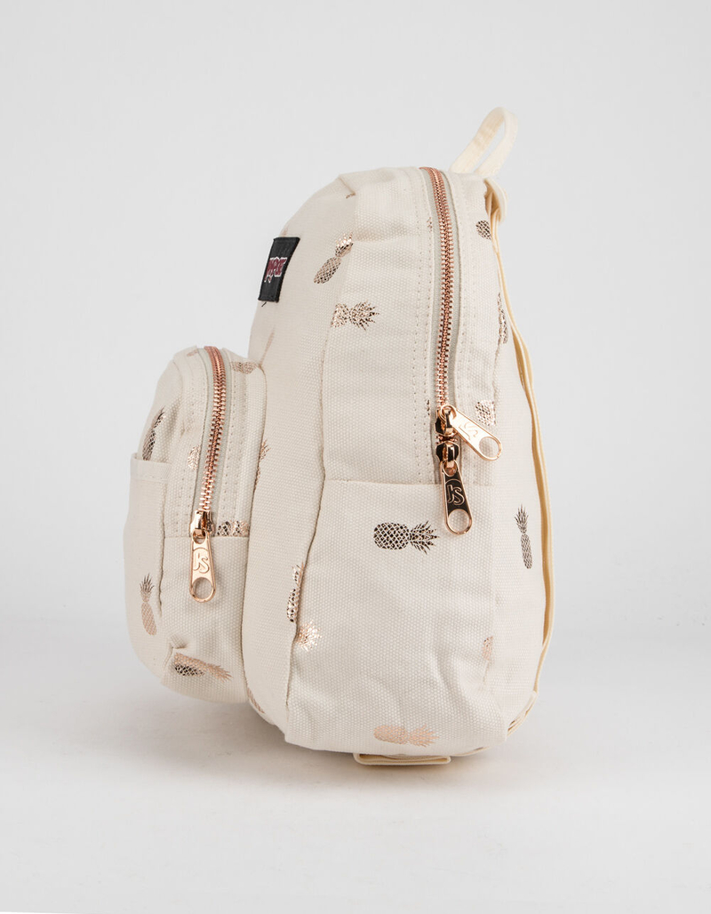 JANSPORT Half Pint Isabella Pineapple Mini Backpack image number 2