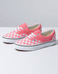VANS Checkerboard Era Strawberry Womens Shoes image number 2