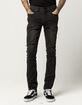 RSQ Seattle Moto Mens Skinny Taper Jeans image number 1