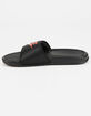 NIKE Benassi JDI Mens Black & Red Slide Sandals image number 4