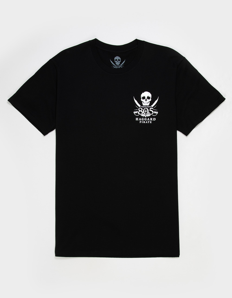 HAGGARD PIRATE x 805 Shield Mens Tee image number 1