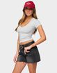 EDIKTED Moraya V-Neck Tee image number 2
