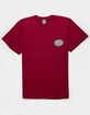 SANTA CRUZ Check Oval Mens Tee image number 2