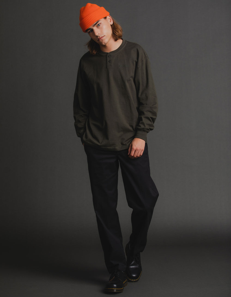 DICKIES Mens Henley Tee image number 1