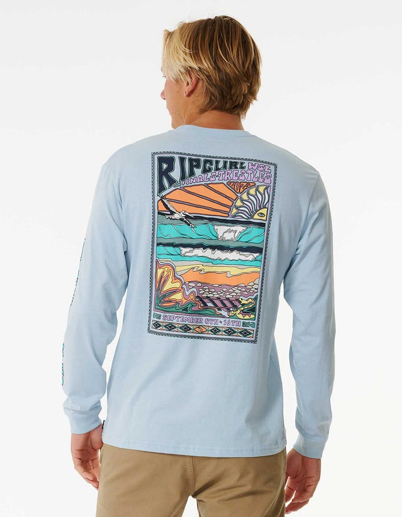 RIP CURL 2023 WSL Finals Split Mens Tee image number 0