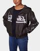 VON DUTCH Taslon Crystal Womens Zip Jacket image number 3